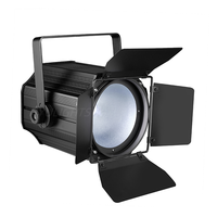 200W COB LED Par Light with Barn Doors  DMX512 Strobe Warm White Cold White Dj Wash Beam Effect Stage Lighting