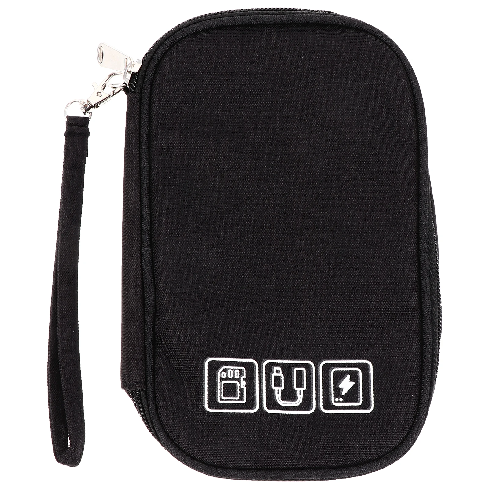 

Electronic Storage Bag 300D Cationic Cable Organizer Pouch Earphone Bag Travel Small Electronics Water Multipurpose