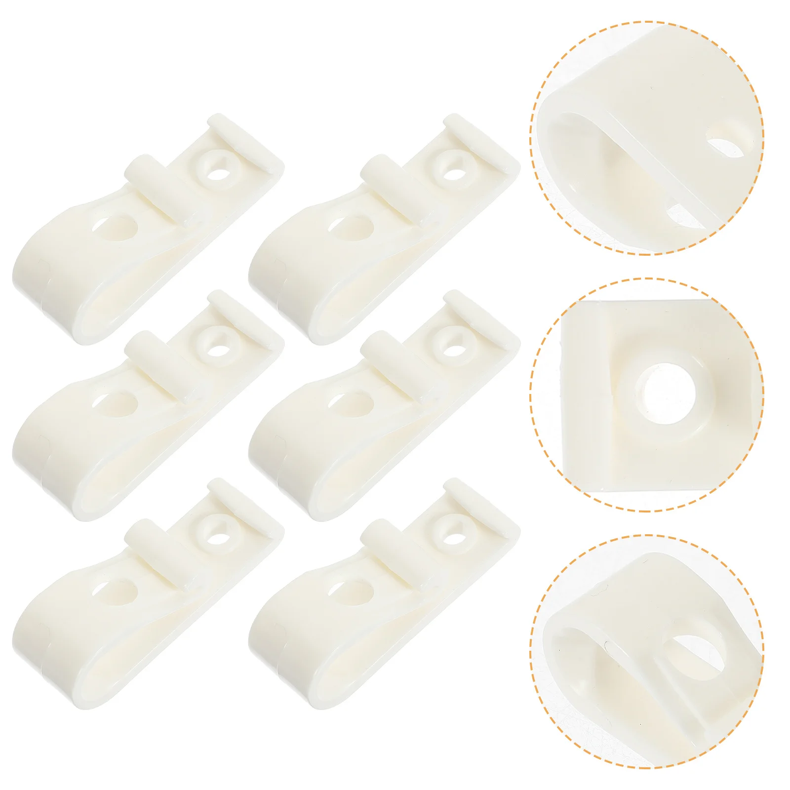 

8pcs Roller Loop Curtain Hook For Roller Shades Vertical Blinds Repair Kit Cord Vertical Blinds Repair Kit Holder