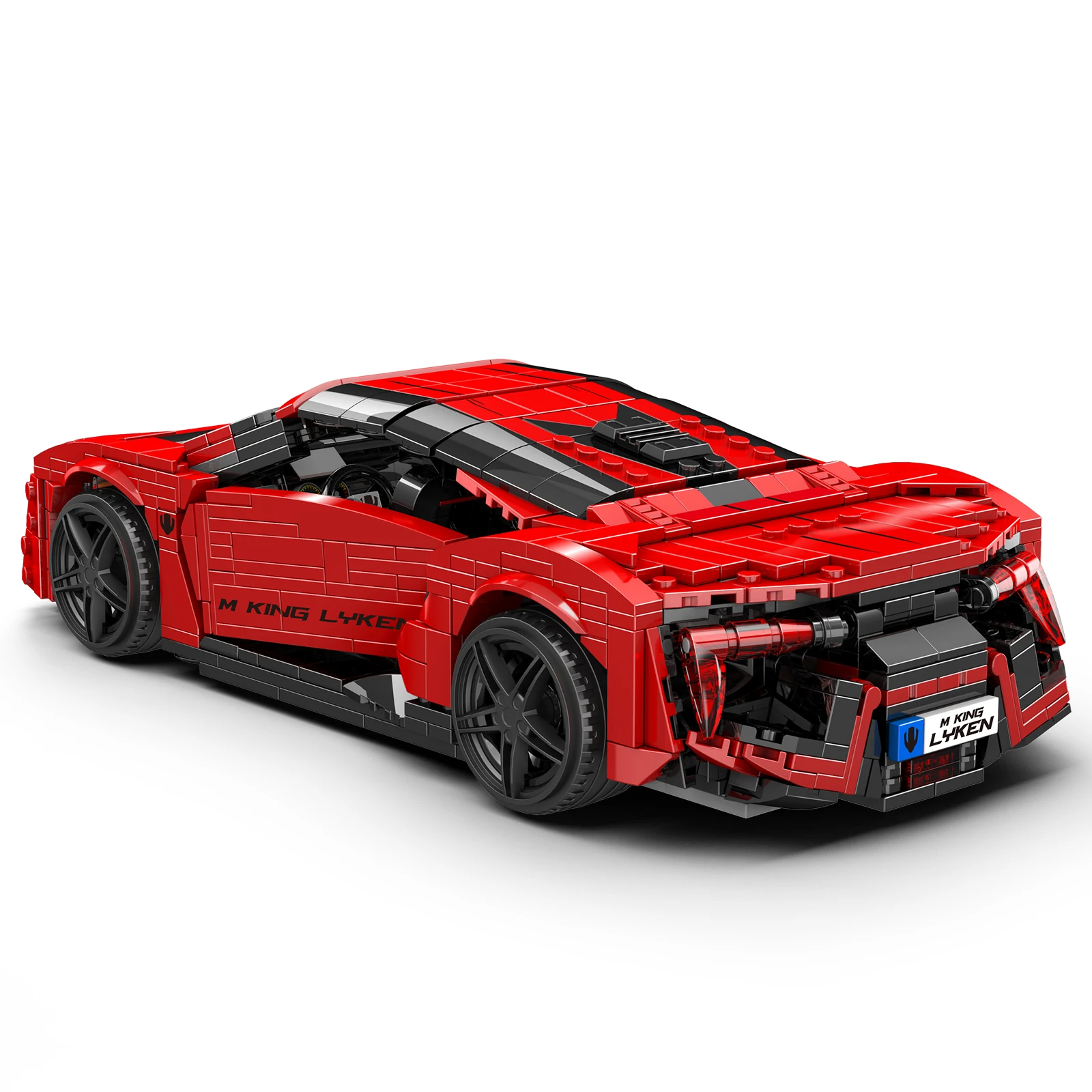 

Mould King 10117 Car Toys Building Block MOC Red Lykens Sport Racing Car Model Assembly Car Brick Toys Kids Christmas Gift
