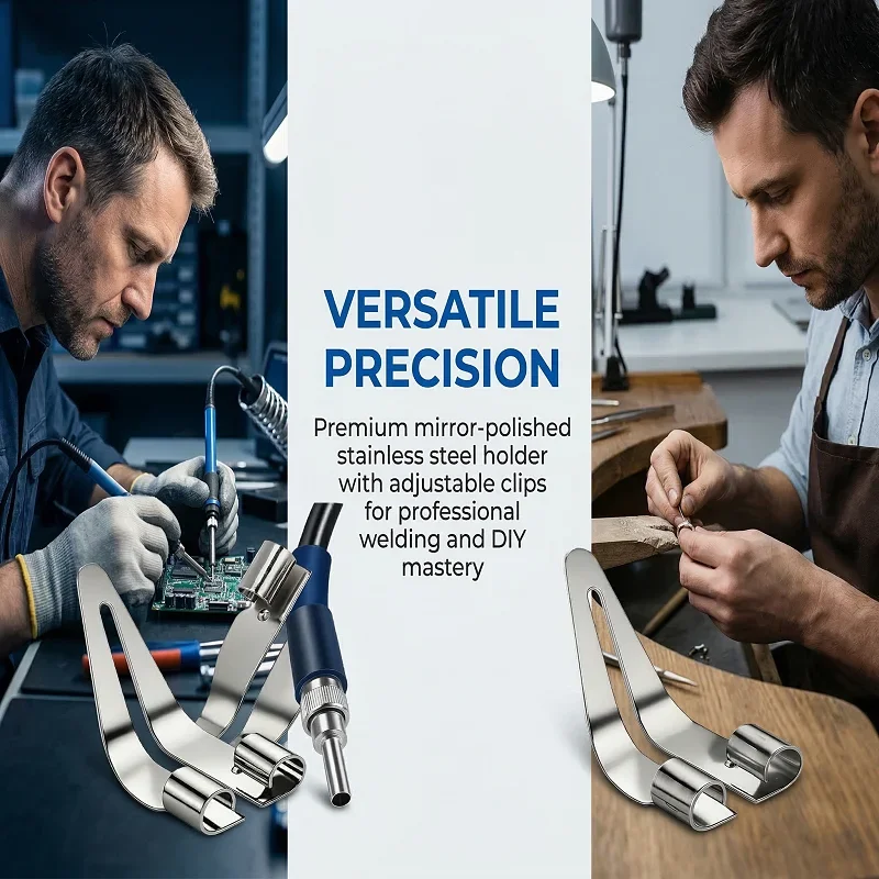45° Elbow Design,Professional Welding Tool for Plastic Repair,Smooth Head Adjustable Soldering Iron,For Various Welding Work