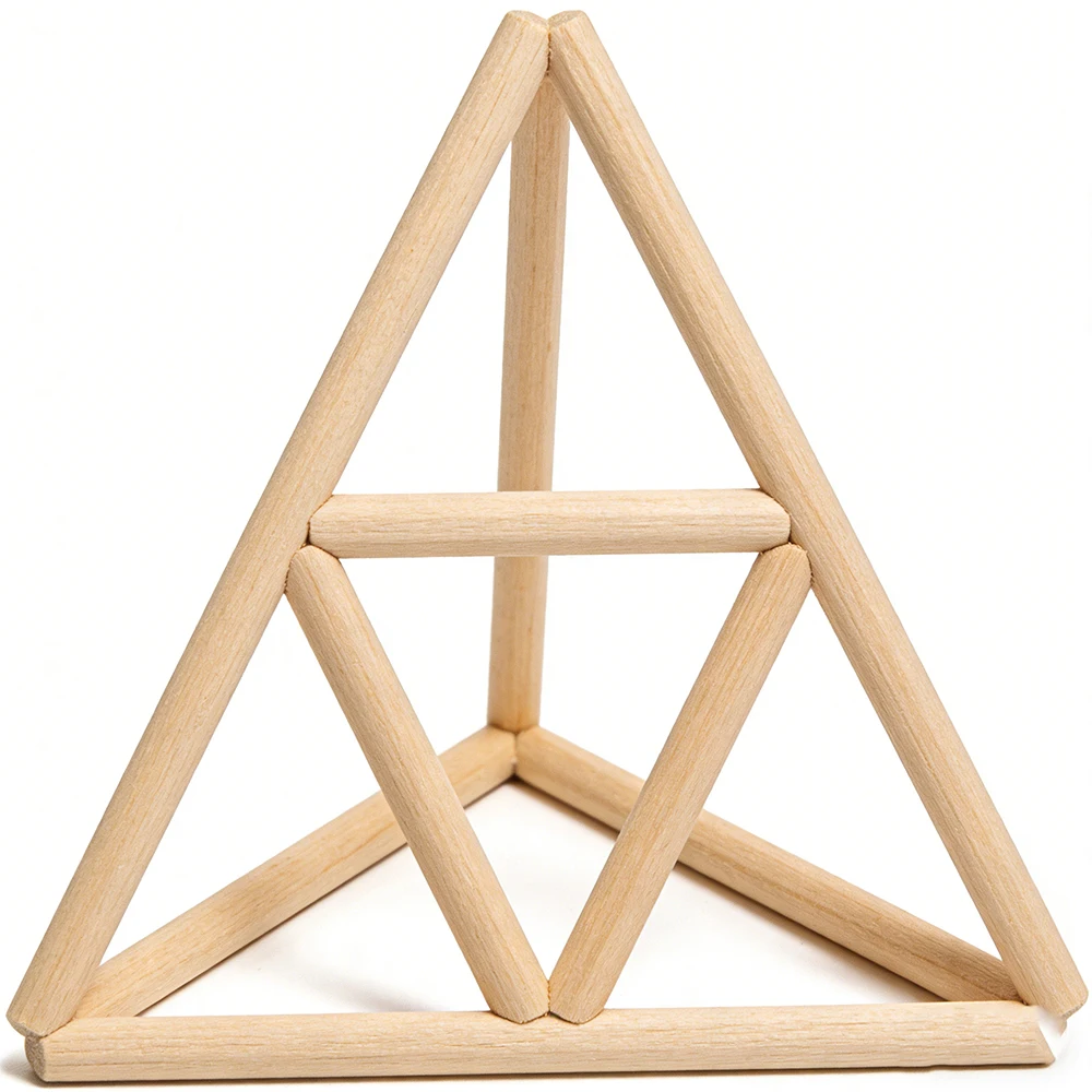 2-4Pc Dia 10/15/20/25/30/35/40/50/60mm Solid Round Wood Length 500mm DIY Construction Material Building Model Fine Wooden Strips