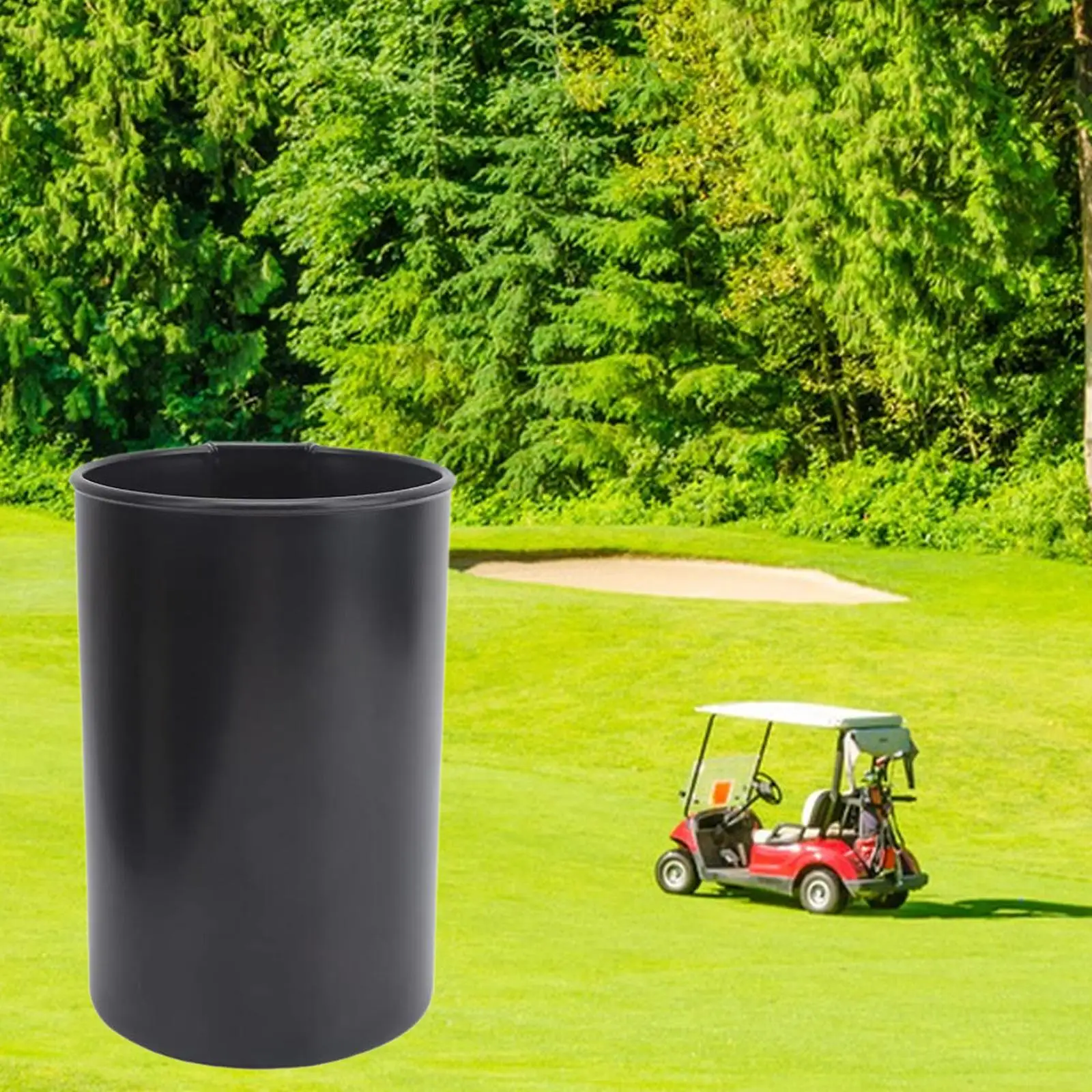 Golf Sand Bottle Holder Compact Cart Bracket Stand Base for Golf Equipment Supplies and Club Practice