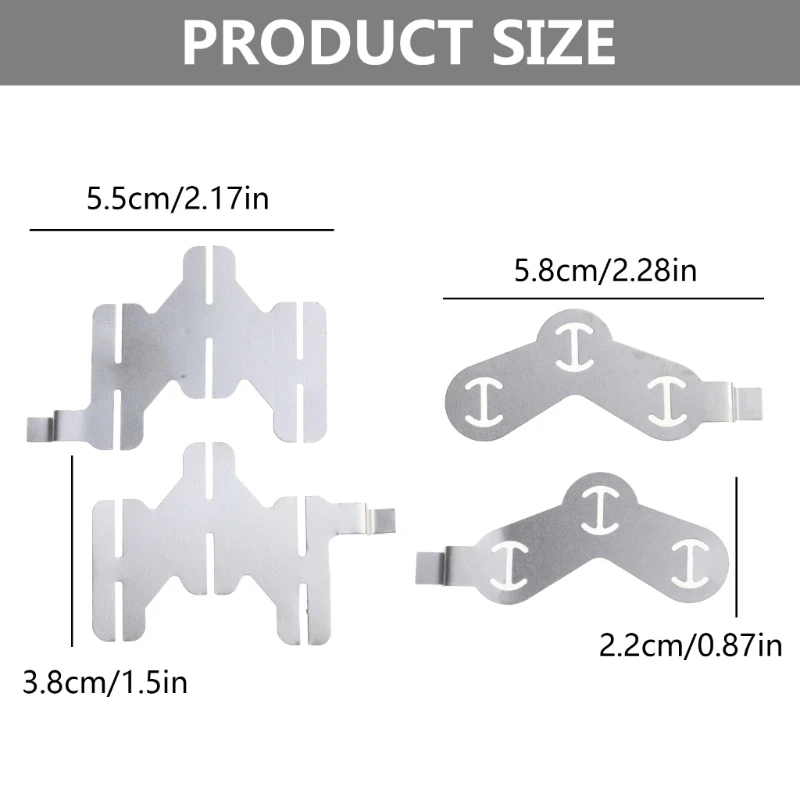 10 Miếng Niken Tấm Pin Ngắn Máy Hàn Điểm Máy Hàn Cho 18650