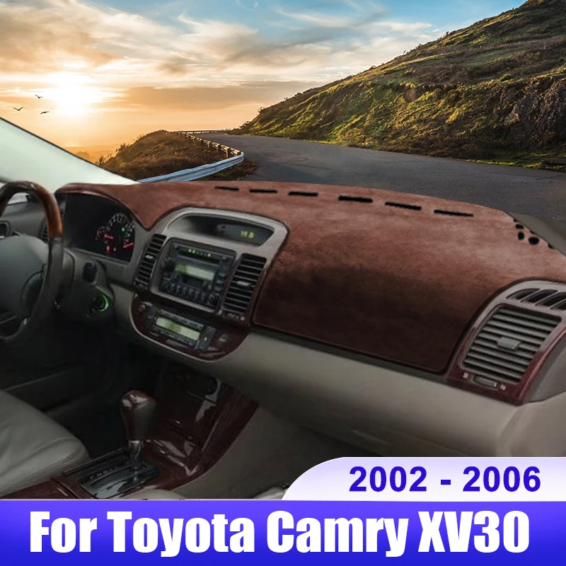 For Toyota Camry XV30 2002 2003 2004 2005 2006 Car Dashboard Cover Dash Mat Sun Shade Non-slip Pad Accessories