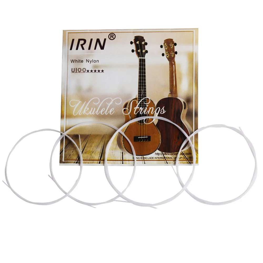 Professional IRIN Ukulele String U100/ U101/ U102/U103/U104ไนลอนสี String Ukulele String เปลี่ยนอะไหล่