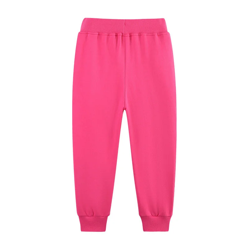 الفوشيه 2-7T جديد وصول الديناصورات الفتيات Sweatpants الخريف بناطيل أطفال موضة السراويل الطويلة الاطفال كامل طول السراويل