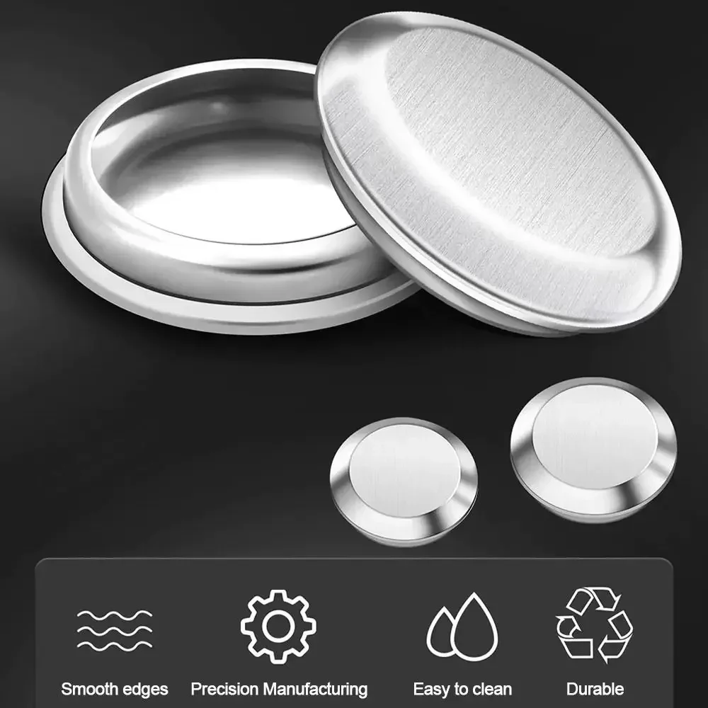 

Заглушка для раковины из нержавеющей стали, диаметр 21-38 мм, круглая, с защитой от протечек, серебряная пробка для воды, крышка отверстия для крана, аксессуары для ванной комнаты и кухни