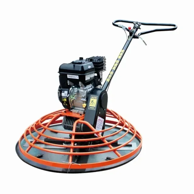 

80 walk behind gasoline electric power helicopter edging finishing float machine concrete power trowel