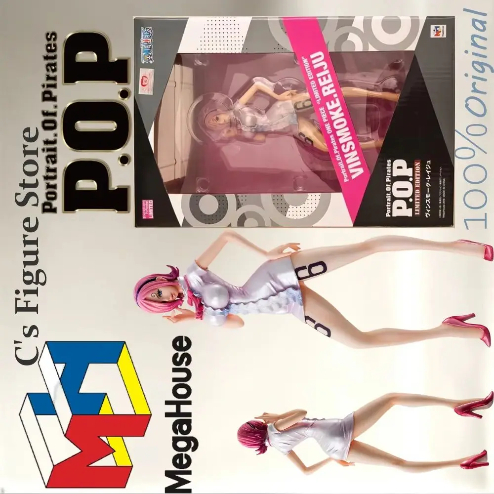 Hot Sale In Stock Megahouse Portrait.of.pirates One Piece Limited Edition Vinsmoke Reiju Figure Anime Model
