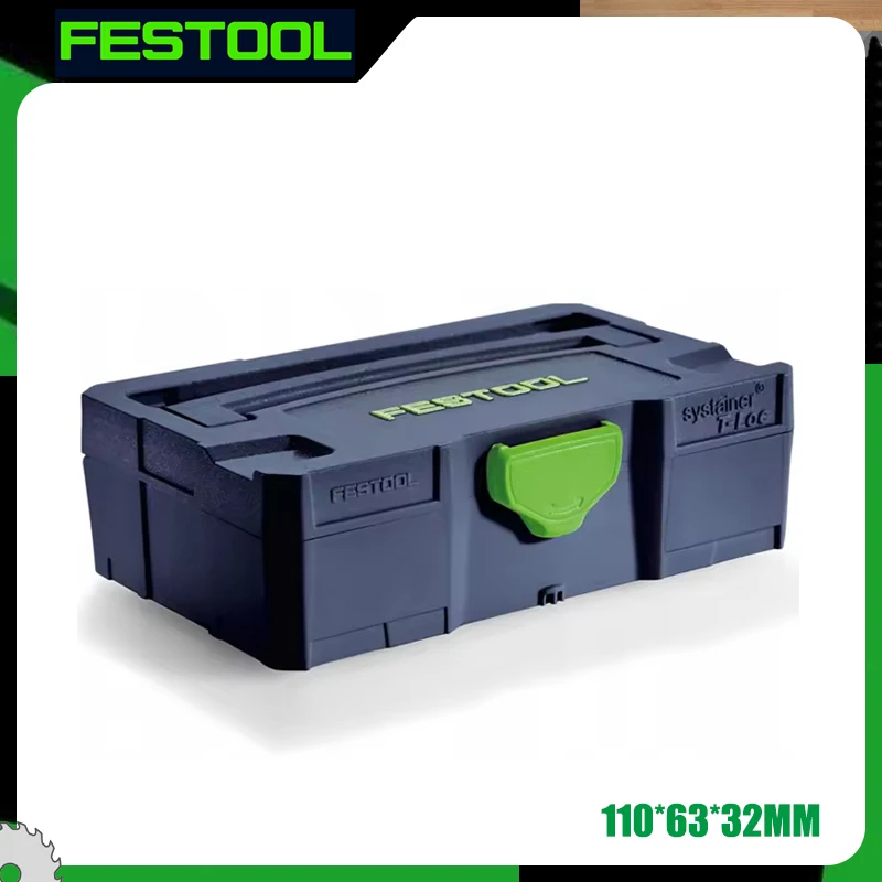 FESTOOL 205398 205399 SYSTAINER Mini Tough Case XXS 33 Drill Bit Accessories 110*63*32MM Sold Separately Storage Tool Box
