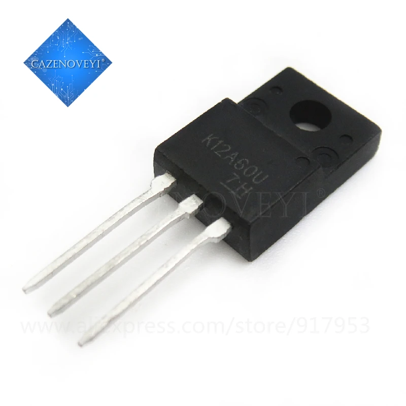 10pcs/lot K12A60U K12A60 12A60U TO-220F 12A 600V New Original In Stock