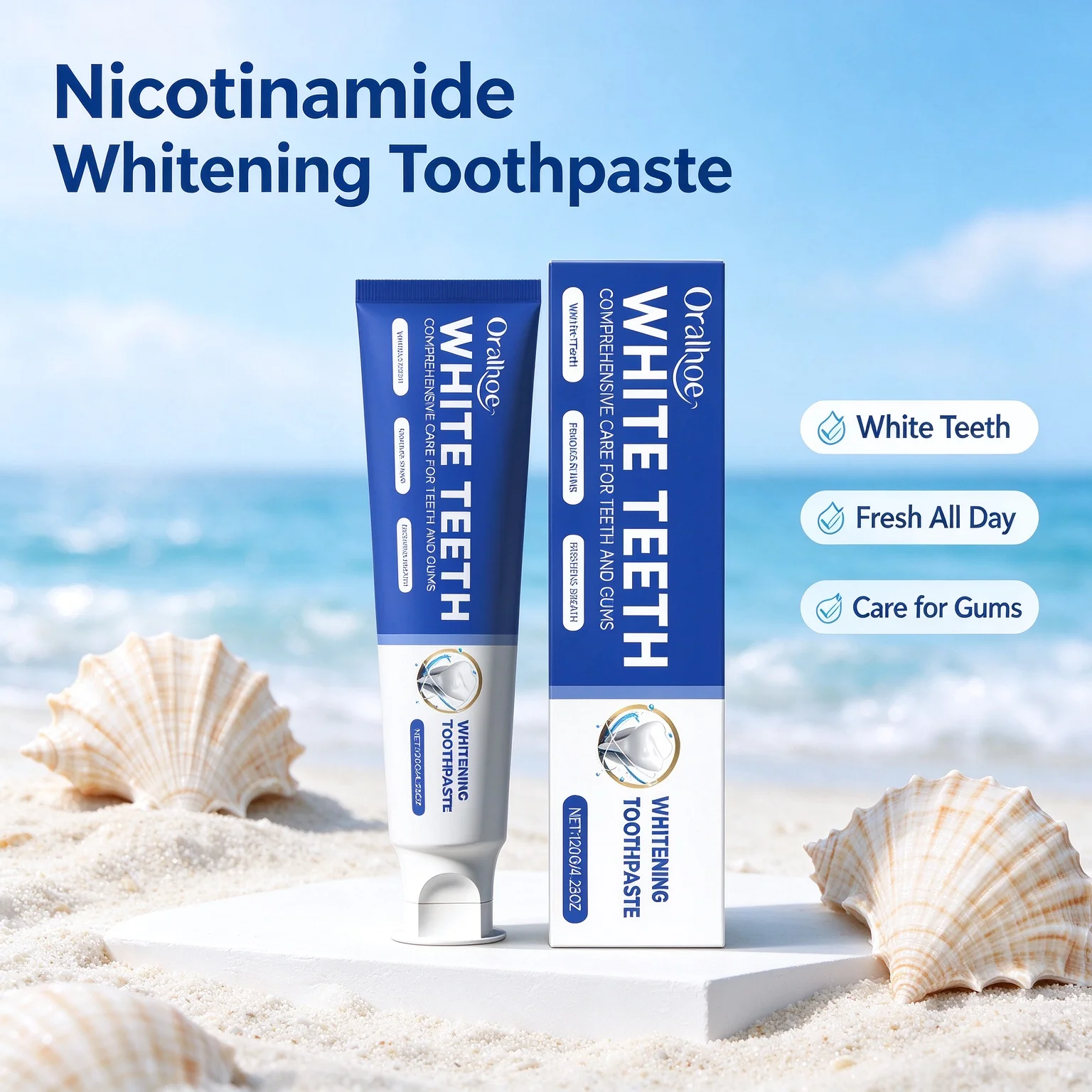 Teeth Lightening Toothpaste Tooth Cleaning Toothpaste Advanced Cleaning Soothe Gums Effective Fresh Breath Gum Care