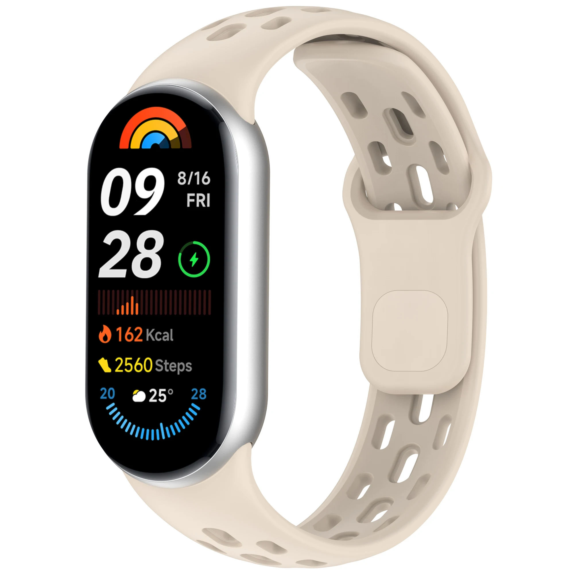 Silicone strap for Xiaomi Mi Band 10 Accessories Sport breathable Bracelet Wristband belt pulseira correa for Xiaomi Mi band 9 8