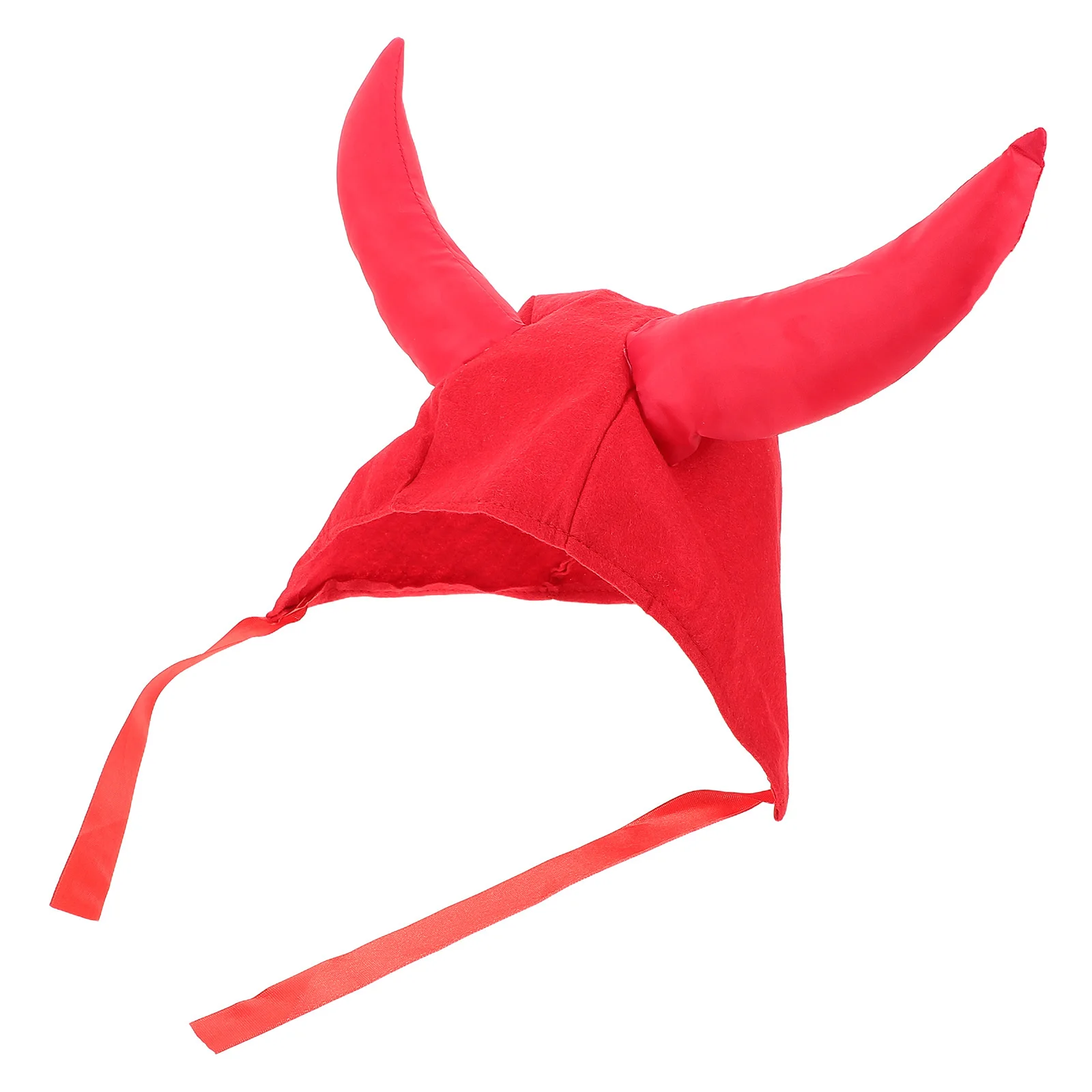 

Funny Cow Cosplay Hat Red Horn Animal Headdress Carnival Party Photo Props Holiday Dress Up Accessories Funny Costume Hats