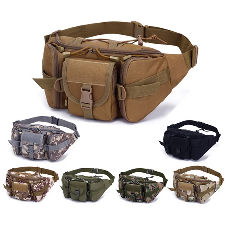 Fan Bag Waist Bag Sports Outdoor Large-Capacity Waterproof Riding Travel Running Multi-Function Chest Bag