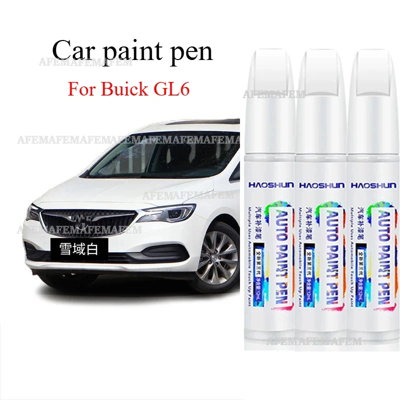 For Buick GL6 Car special paint pen snow white scratch repair artifact ink jade black anti-rust metal For Car Scratches