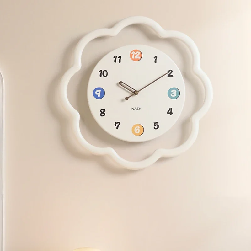 Silent Nordic Wall Clock Battery Aesthetic Bathroom Art Wall Clock Items Living Room Wandklok Woonkamer House Decorations