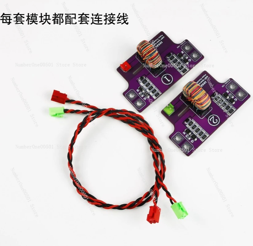 Tesla coil DRSSTC full bridge IGBT module dedicated gate drive isolation transformer finished module