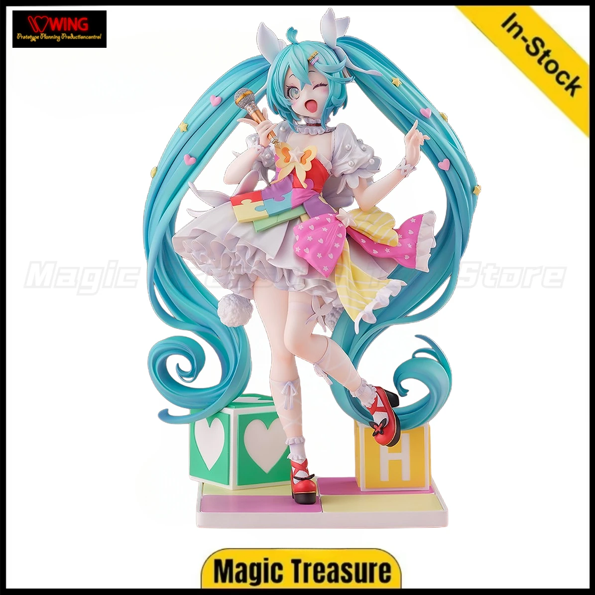 

【В наличии】Оригинальный АКЦИЯ WING HOBBY Hatsune Miku EXPO 2023, VR-фигурки, украшения 1/7