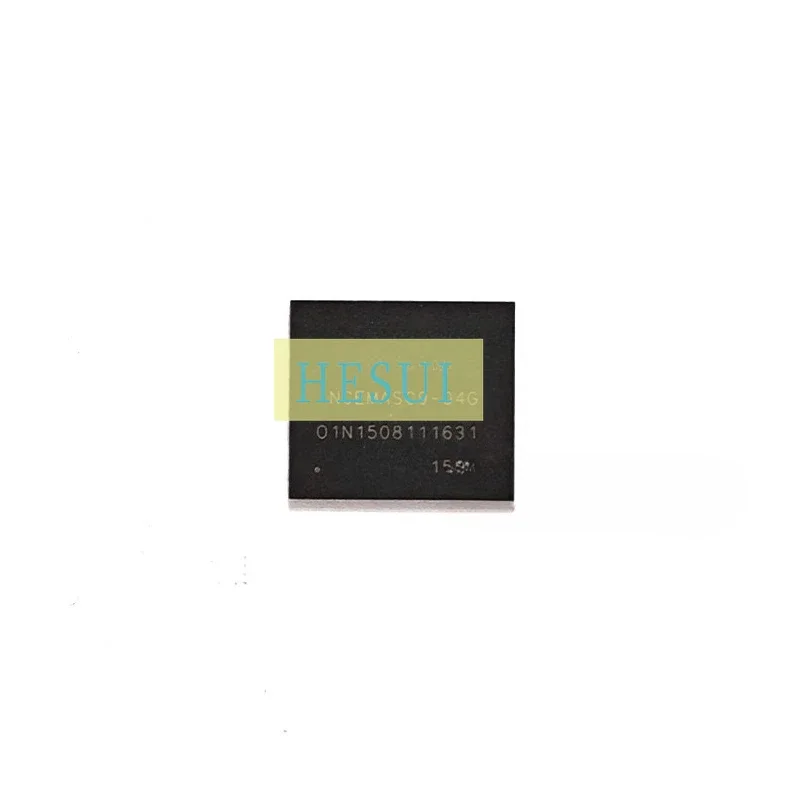 Used&Not NEW&Send after Measure NCEMASC9-04G flash memory emmc153 ball particles, storage IC new life 0-10