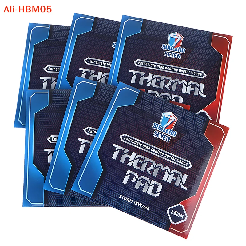 (HB05)1pc SubZero Seven-Ultimate 12.8W/MK Thermal Pad CPU/GPU Graphics Motherboard Silicone Grease Silicone Pad Heat Dissipation