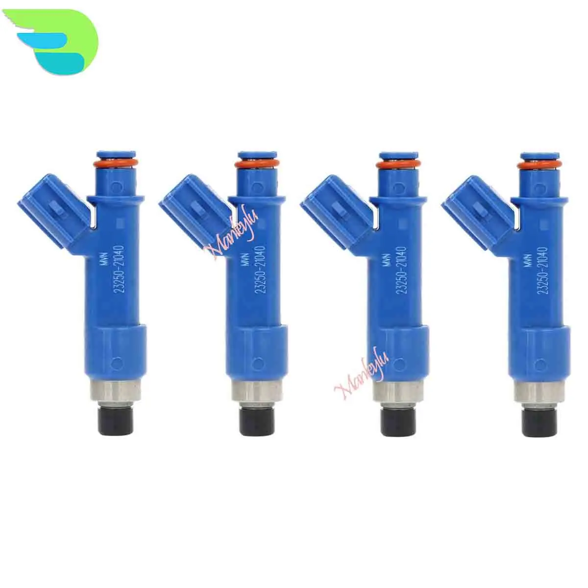 23209-21040 23250-21040 4PCS Fuel Injectors For TOYOTA General YARIS 06~14 RACTIS 10~16 PRIUS C 2011 VIOS 08~14 1.3L 2NZFE