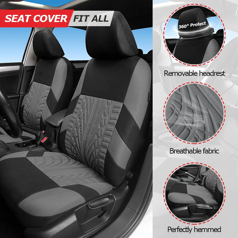 Universal Car/Motors Seat Cover Automotive Interior Supplies (Front row and full set)