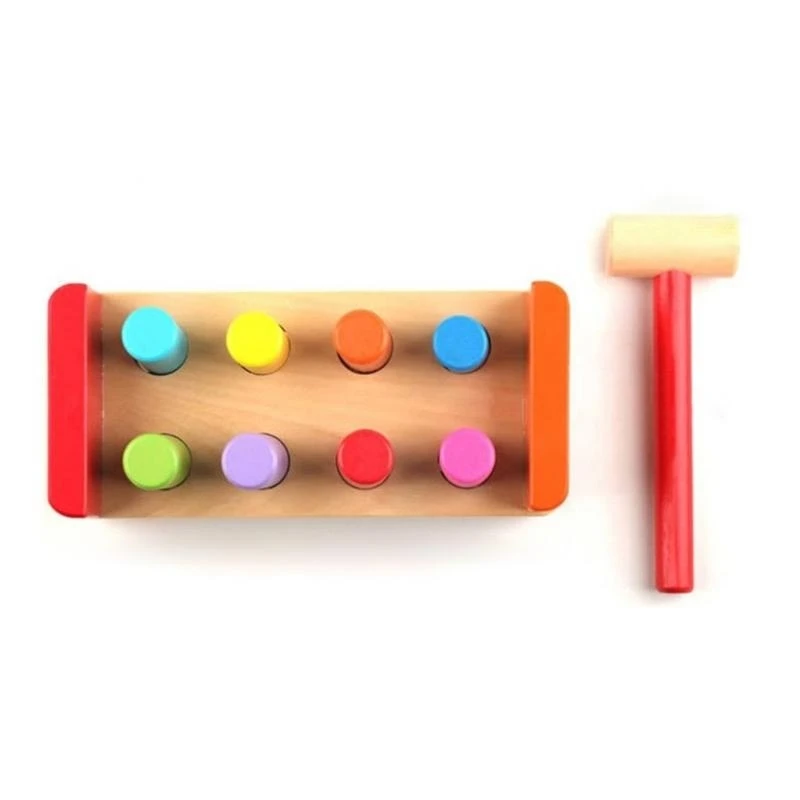 Puzzle colorato in legno per bambini 3-5 anni, ragazzi e ragazze in età prescolare, 15UB