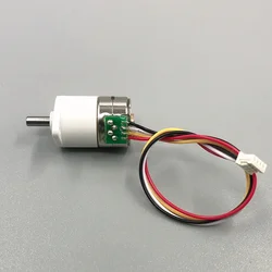 DC 5V 40 Ohm GM15BY Mini 15mm Full Metal Gearbox Gear Stepper Stepping Motor 2-phases 4-wires D-shaft