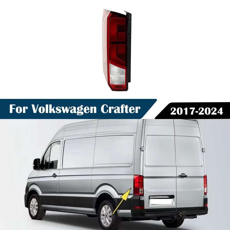 

For Volkswagen Crafter 2017-2024 Rear Tail Light Brake Light Signal Headlight Tail Light Assembly Driving Reversing Lamp