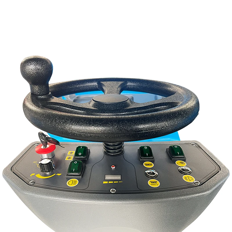 SJ70 70L Industrial Wholesale Warehouse Cleaning Equipment Electric Floor Scrubber Machine view 3