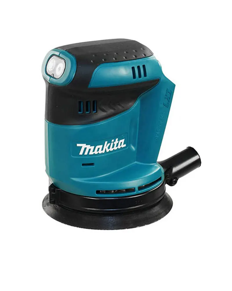 Makita DBO180Z disco recargable inalámbrico LIJADORA Orbital aleatoria carpintería lijado masilla pulido herramienta inalámbrica Makita