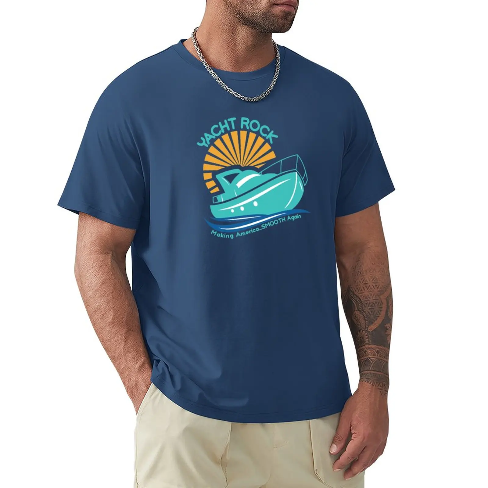 Yacht Rock Making America...Smooth Again T-Shirt aesthetic clothes Oversized t-shirt graphics t shirt mens big and tall t shirts
