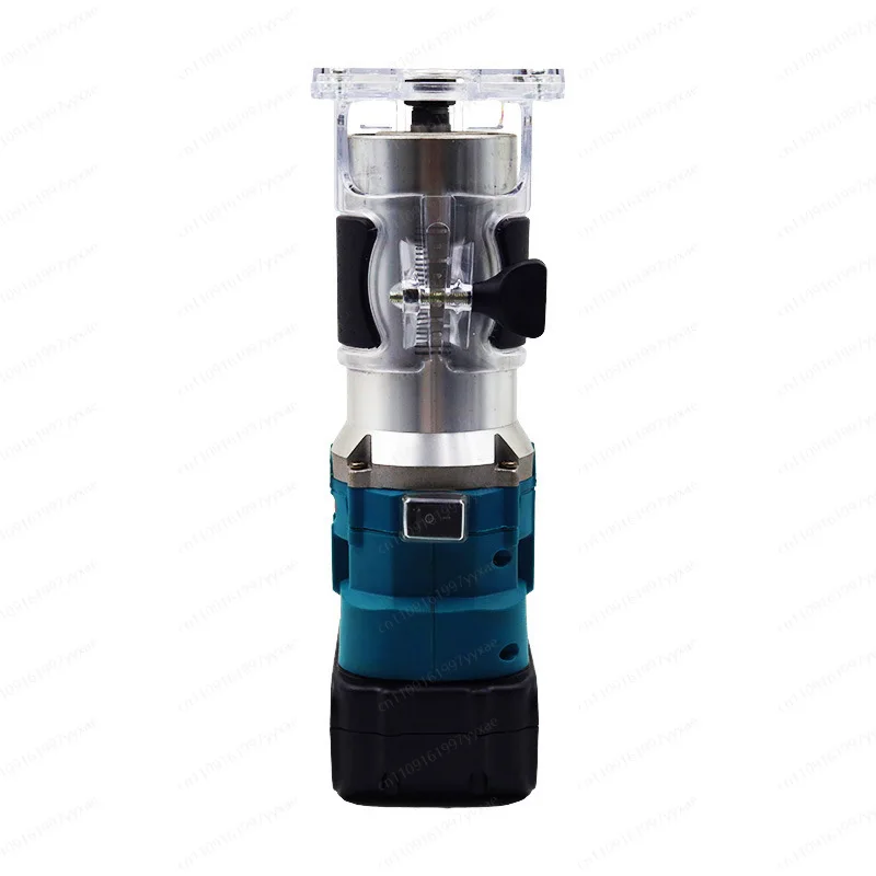 Brushless lithium battery trimming machine, rechargeable woodworking slotting machine