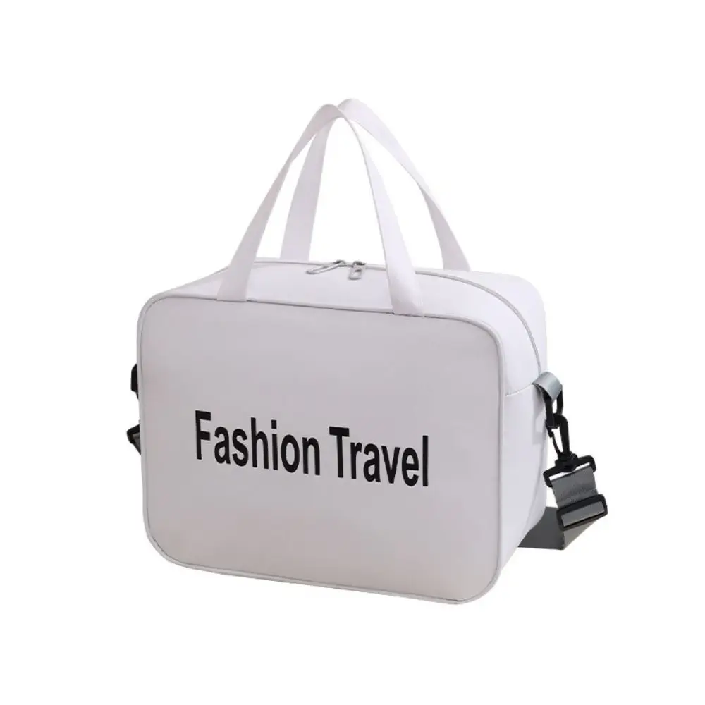 Fashion 600D Film Travel Handbag Waterproof Single Shoulder Duffel Bag Large-capacity Lightweight Shoulder Luggage Bag Swimming