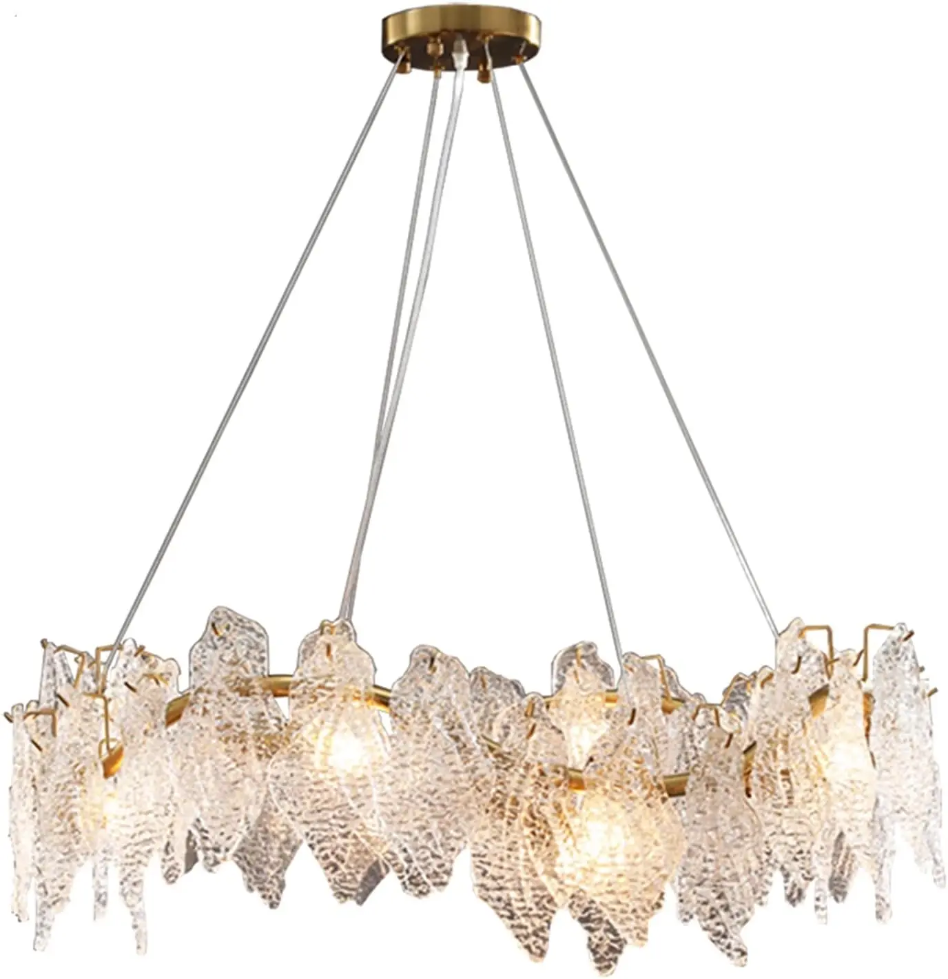 

Modern Pendant Light Fixtures Crystal Chandelier Adjustable Kitchen Island Lighting Ceiling Lamp for Entryway Dinning Room