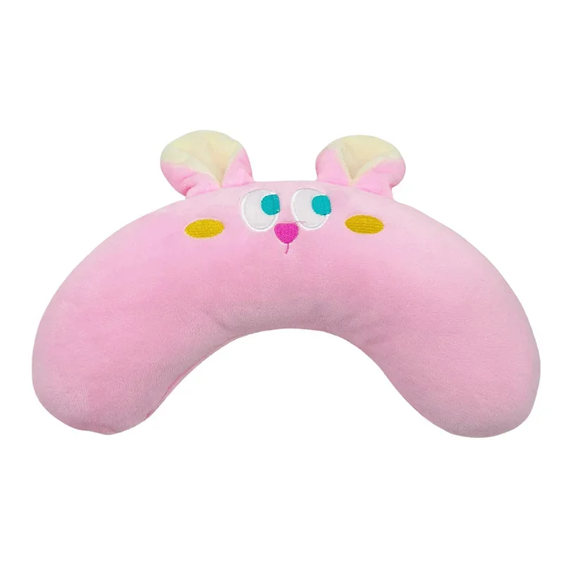 Cute Animal Plush Pet Pillow Cats and Dogs Sleep Together U-shaped Pillow Neck Protection Pillow Pet Supplies Dog Accessories