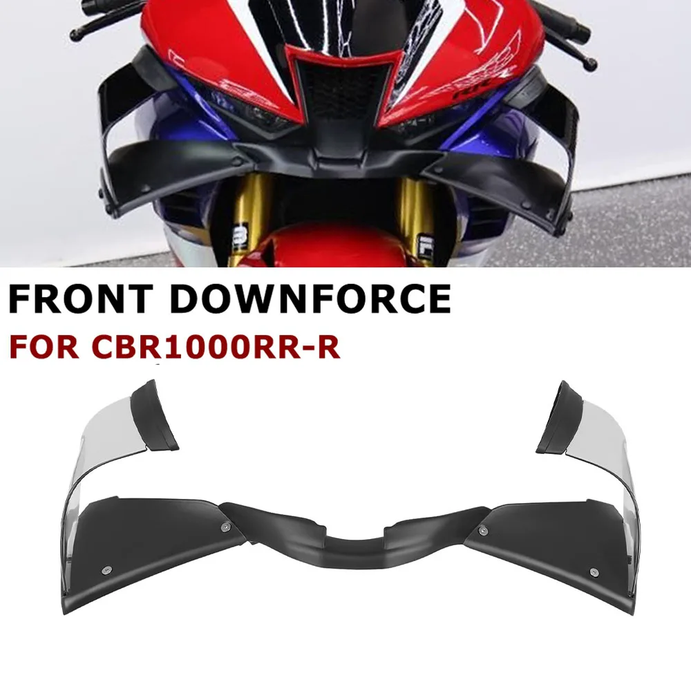 

CBR1000RRR Motorcycle Wing Let Stablizer Front Fairing Winglet Spoiler Deflector For Honda CBR1000RR-R CBR 1000 RRR 2020-2023