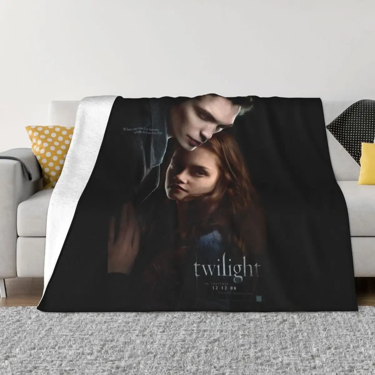 Twilight Throw Blanket Fluffy Softs Shaggy Decorative Sofa Luxury St Blankets