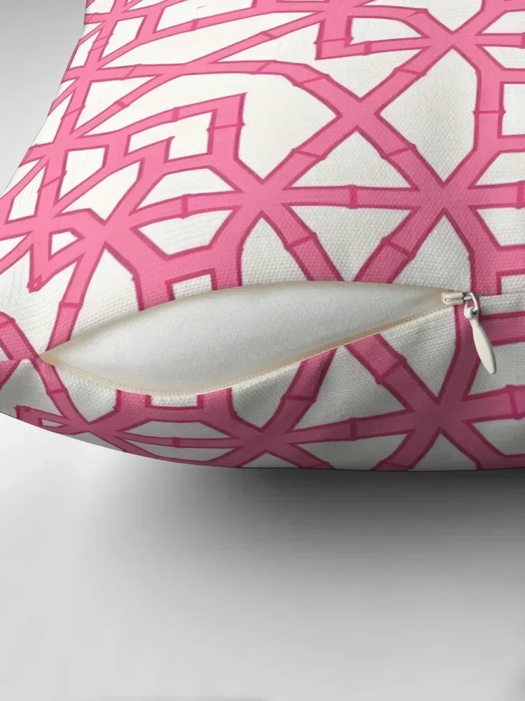 Preppy الوردي الخيزران شعرية رمي وسادة زينة عيد الميلاد 2025 عيد الميلاد الوسائد وسادة ديكور عيد الميلاد المخدة وسادة