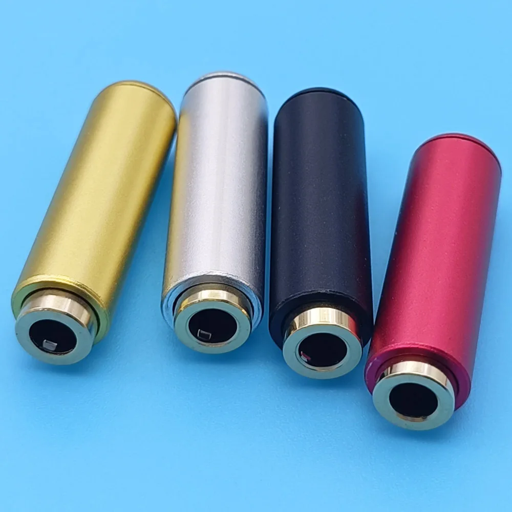 

4Poles Stereo Socket Gold Plated Wire Connector Earphone DIY New Arrival Aluminum Jack 3.5mm Audio Female Jack 3.5mm