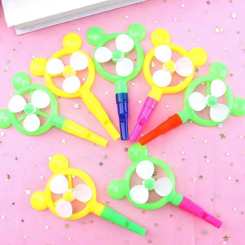 1PCS Creative Baby Kids Toys Classic Plastic Whistle Pinwheel Snail Shape Birthday Party Kids Back to School Gift Toys