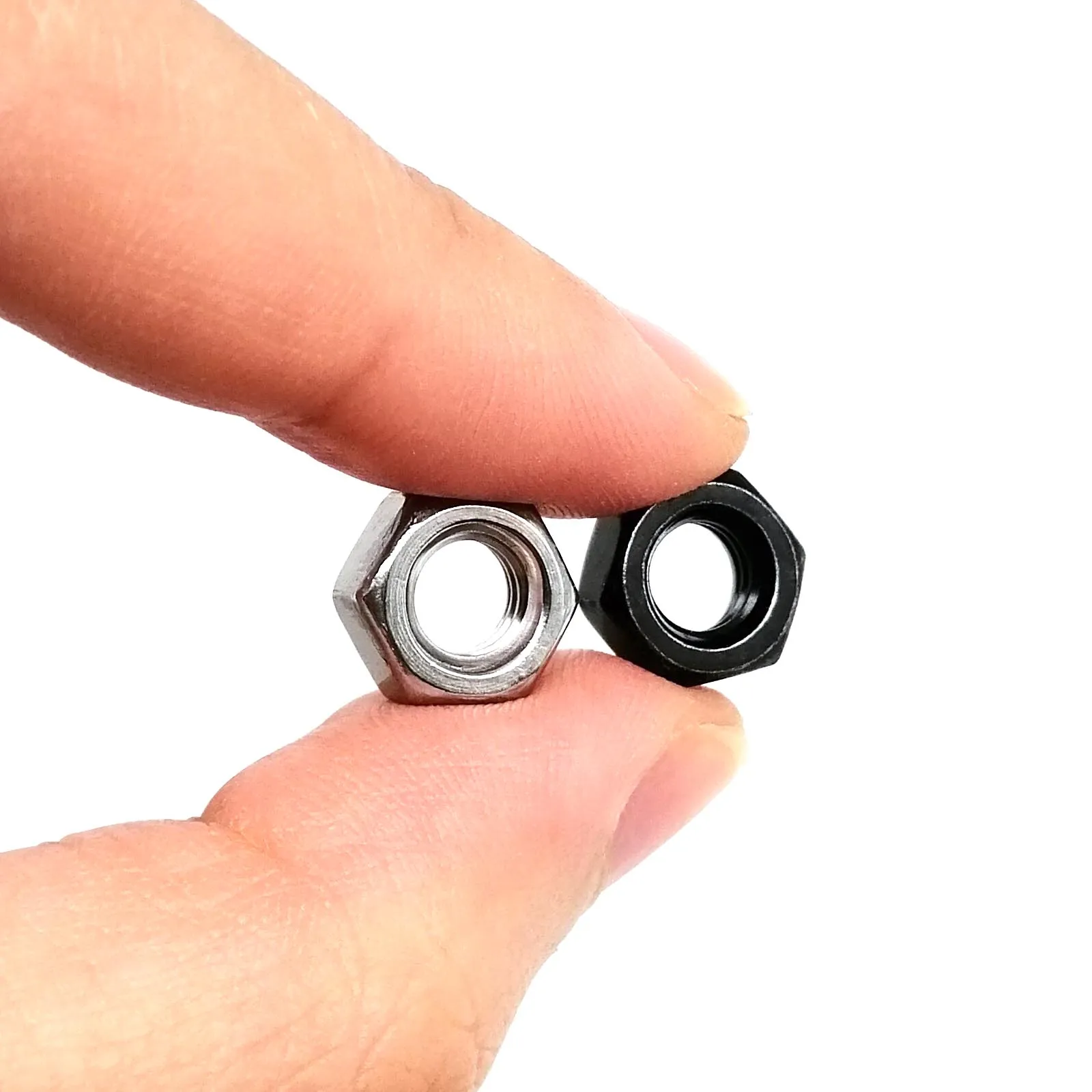 1 Set Mix M1 M1.2 M1.4 M1.6 M2 M2.5 M3 M4 M5 M6 M8 to M16 DIN934 Hex Hexagon Nut Kit Box Black 304 Stainless Steel Brass Steel image 4