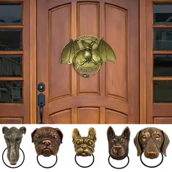 Resin Door Knocker Easy Clean Large Attractive Sculpture Door Knocker Gate Knocker For Front Door Decorating Supplies
