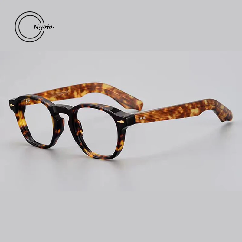 

Top quality Acetate Glasses Frame Men Handmade Fashion Desinger Optical Eyewear Myopia Reading Women Personalized Trend Eyewear