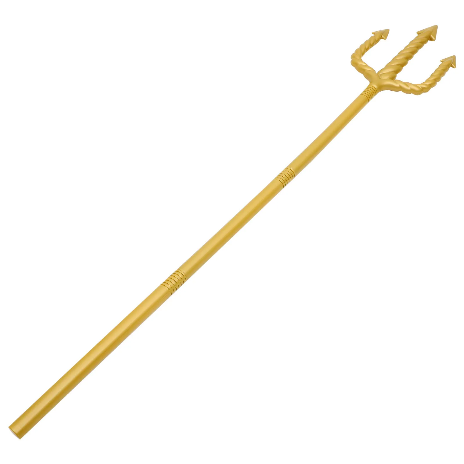 Dämon Gabel Halloween Cosplay Prop Goldene Kunststoff Abnehmbare Dreizack Teufel Kostüm Party Dekoration Teufel Cosplay Gabel