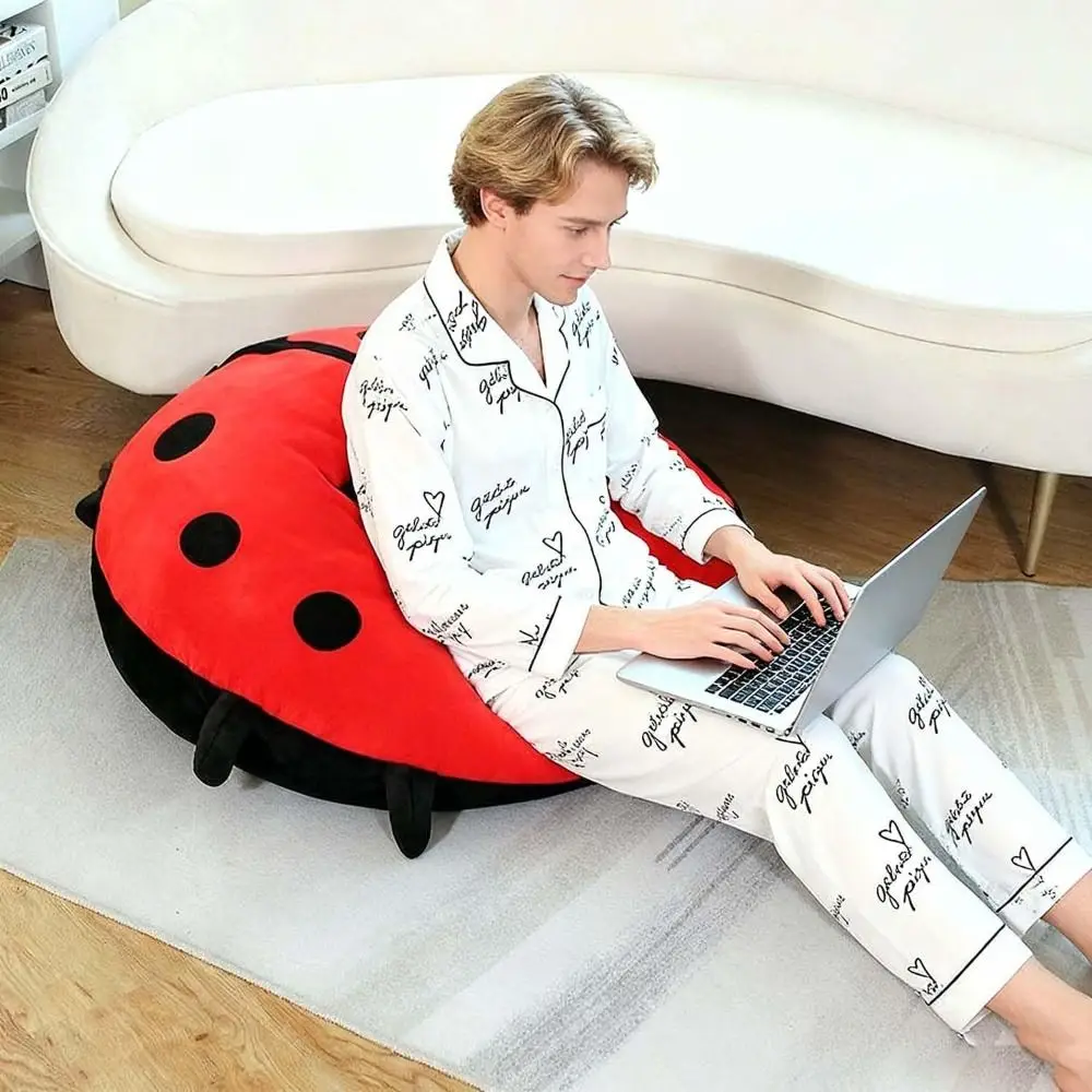New Wearable Ladybug Pillow Soft PP Cotton Ladybug Shell Giant 60cm Throw Pillow