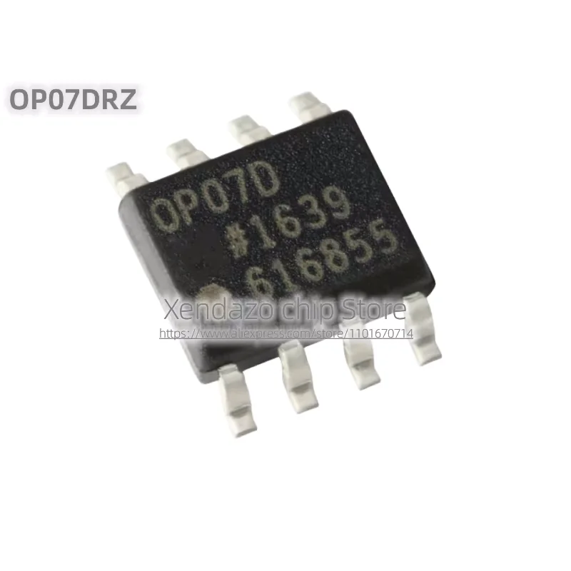 5pcs/lot OP07DRZ-REEL7 OP07DRZ OP07D SOP-8 package Original genuine Low offset voltage operational amplifier chip