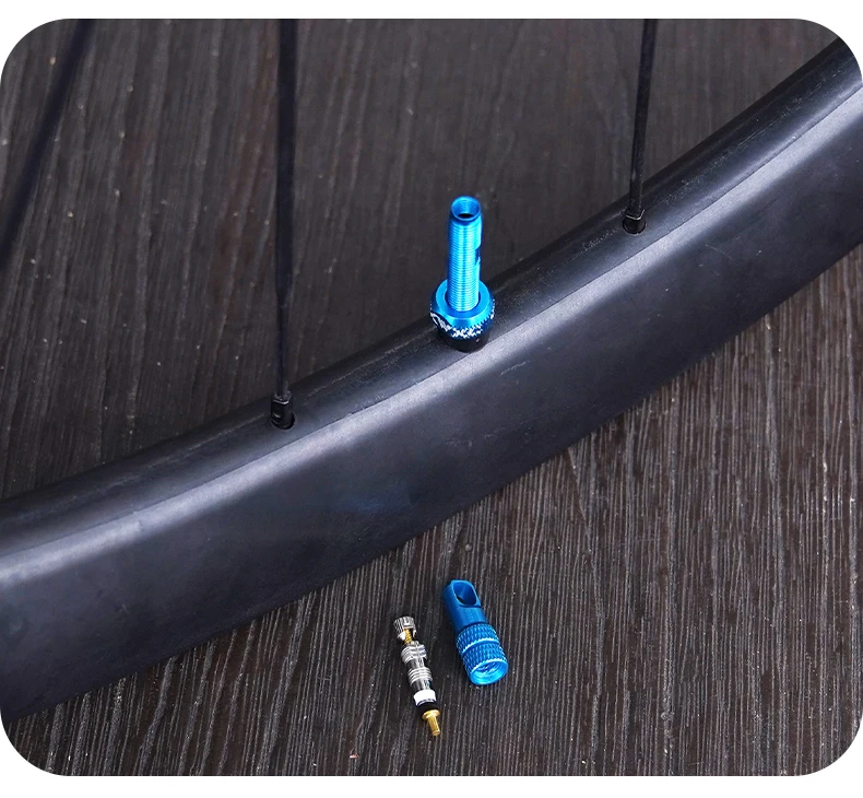 CXWXC 1 Paar Fahrrad Presta Ventil 45/65/85mm Aluminium Legierung Ventil Für Tubeless Straße/MTB/Gravel Fahrrad Felge Ventil Zubehör – Detail 20